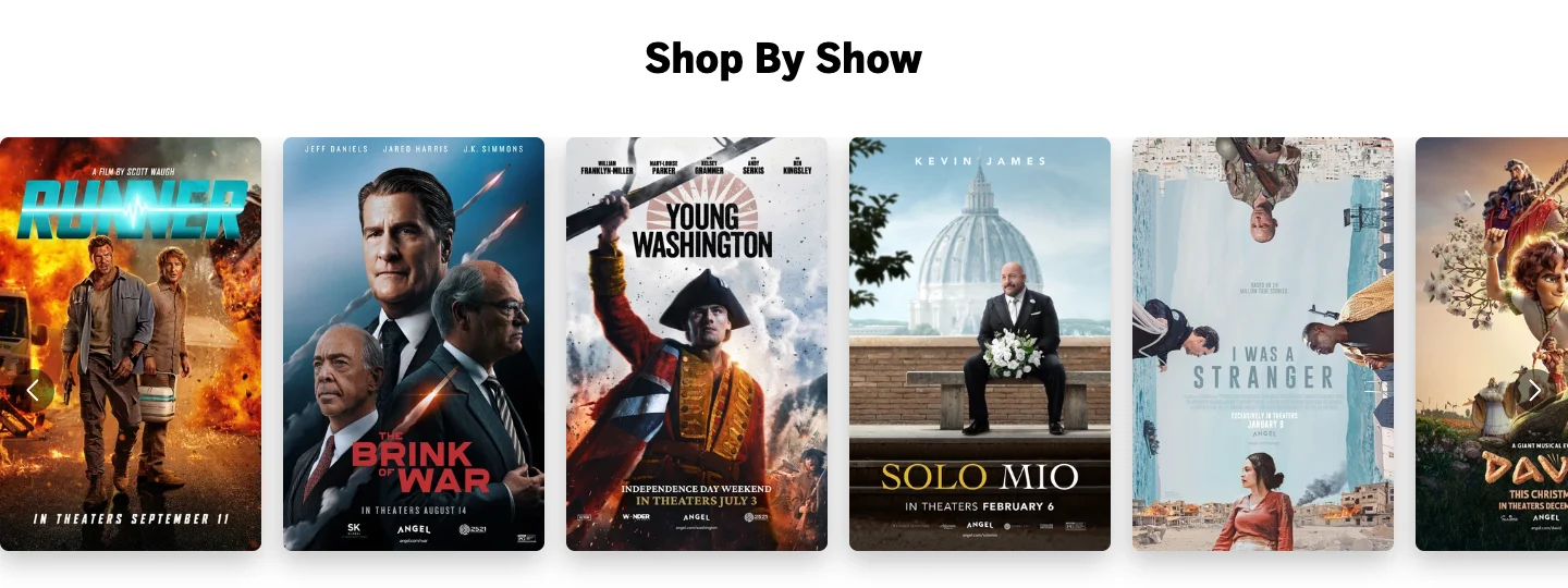 Angel Studios's Shopify store