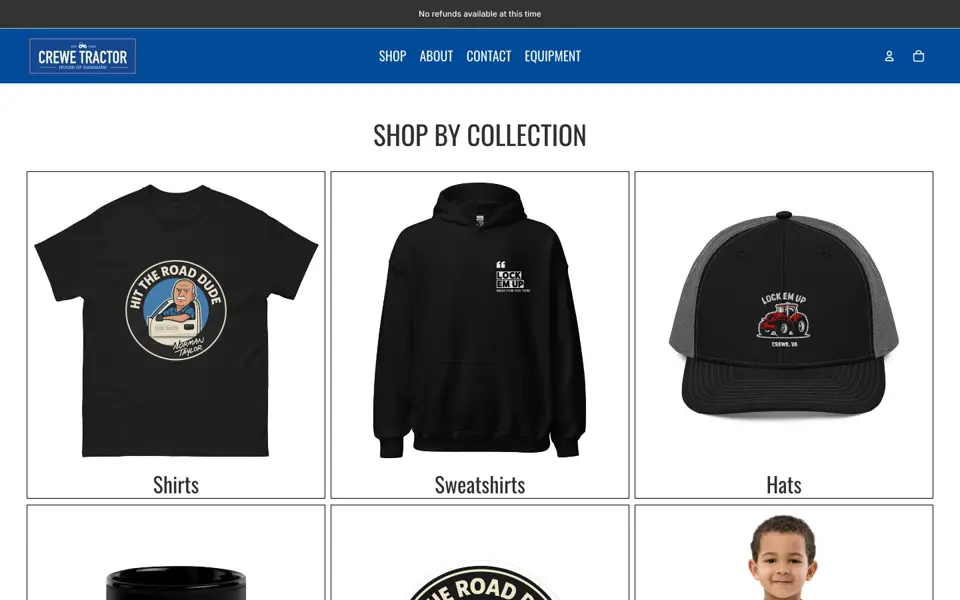 Crewe Tractor & Equipment's Shopify store
